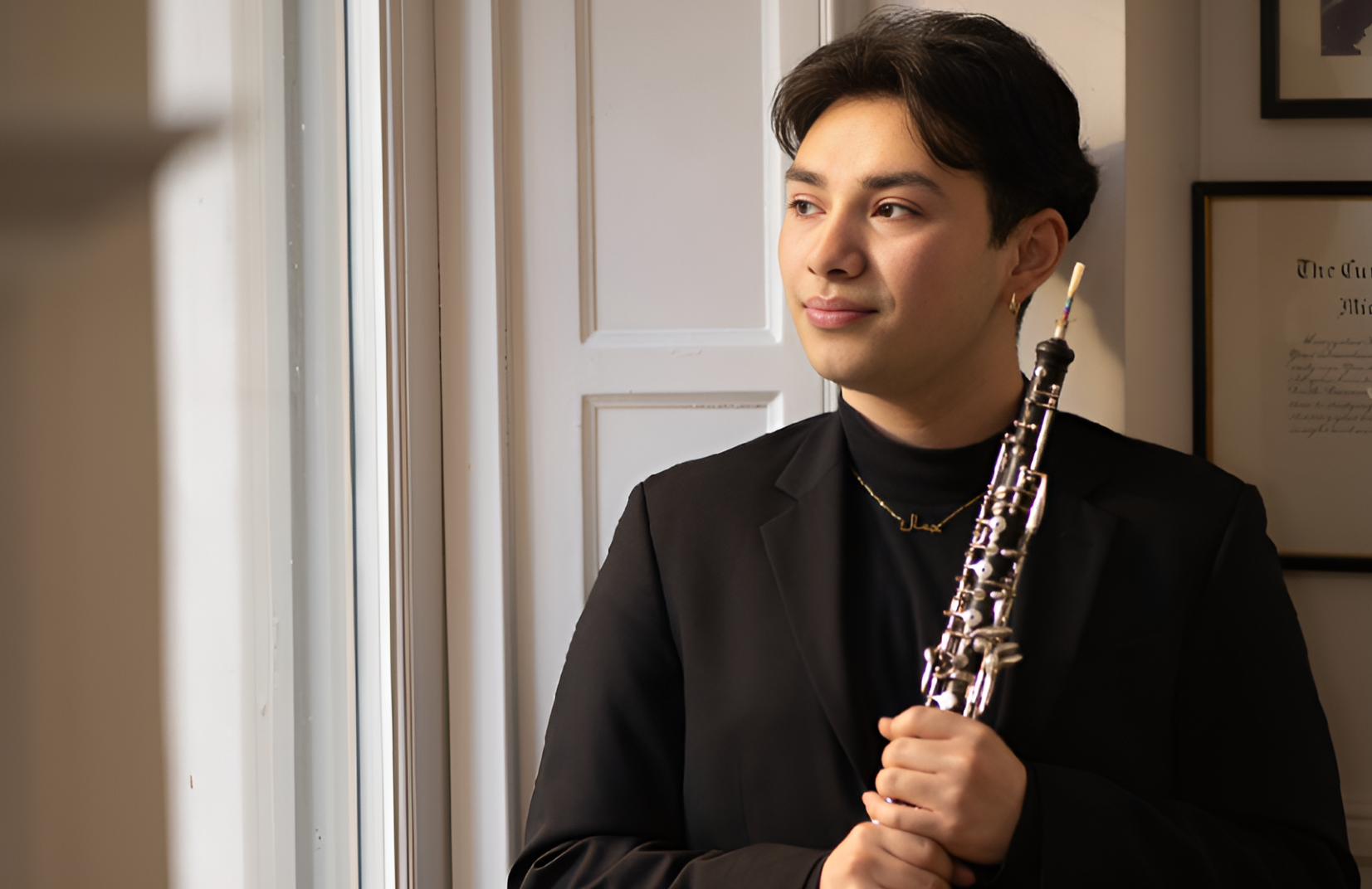  Oboist Oliver Talukder Wins Prestigious Cedille Award