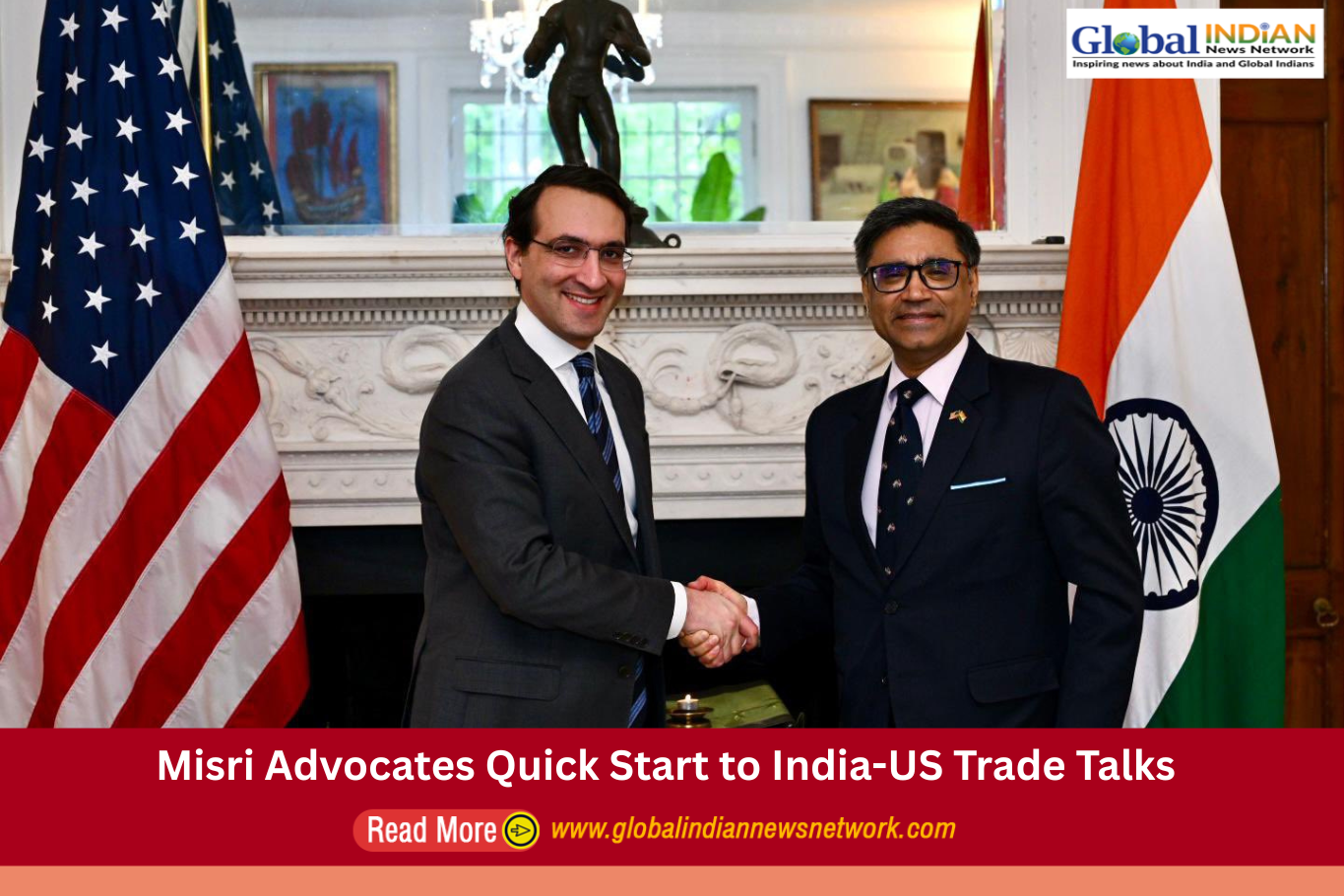 Misri Advocates Quick Start to India-US Trade Talks