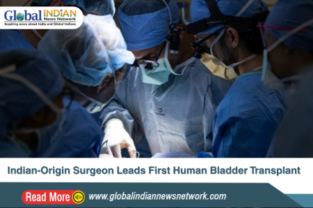 Indian-Origin Surgeon Leads First Human Bladder Transplant