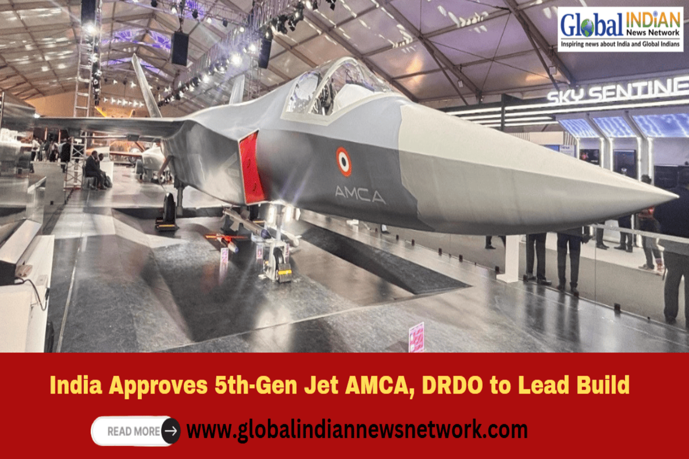 India Approves 5th-Gen Jet AMCA, DRDO to Lead Build