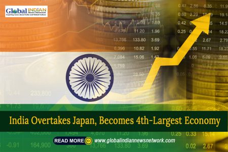 India Overtakes Japan, Becomes 4th-Largest Economy