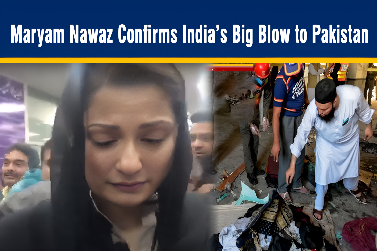 Maryam Nawaz Confirms India’s Big Blow to Pakistan