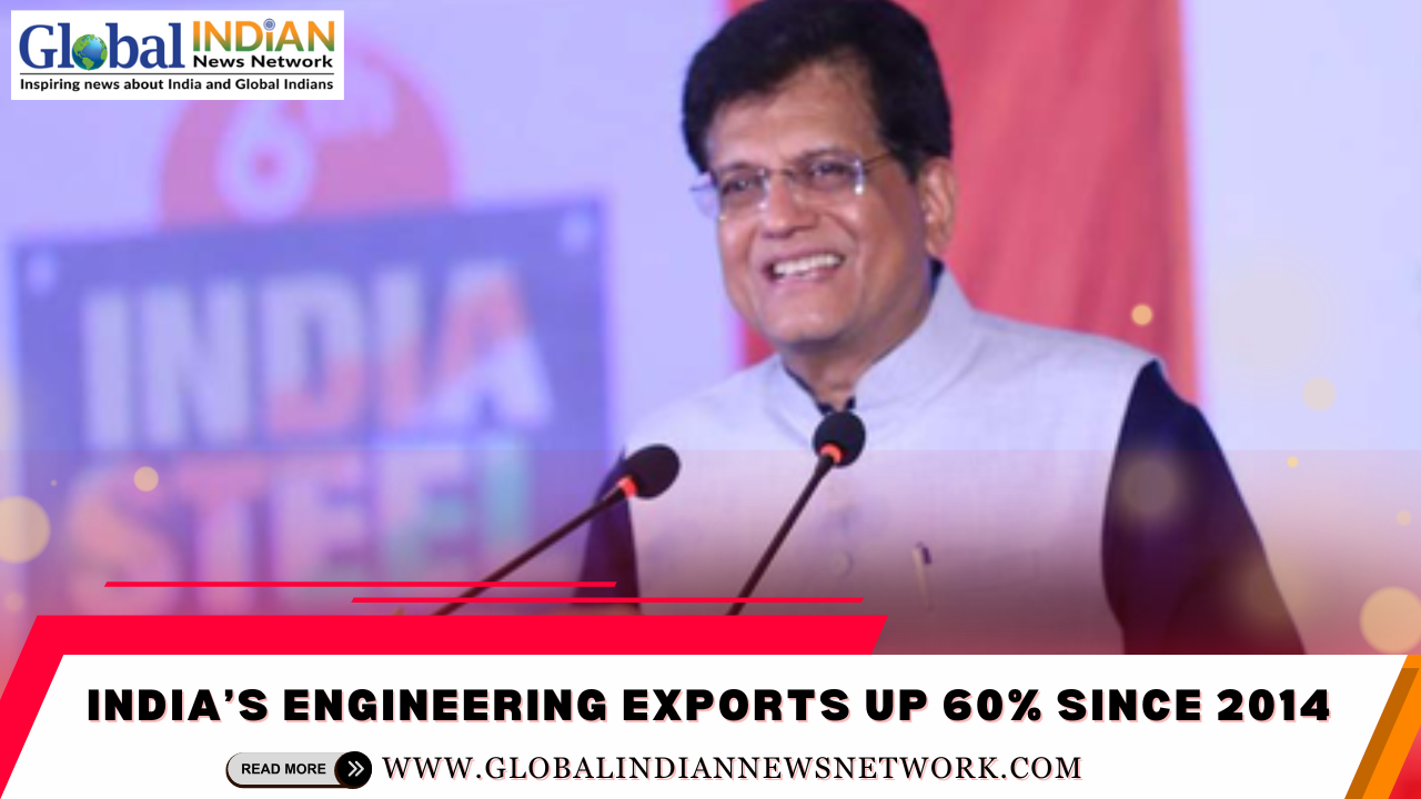 India’s Engineering Exports Up 60% Since 2014