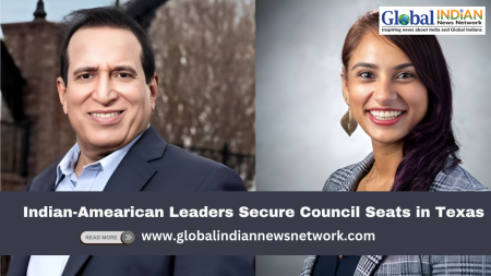 Indian-American Leaders Secure Council Seats in Texas