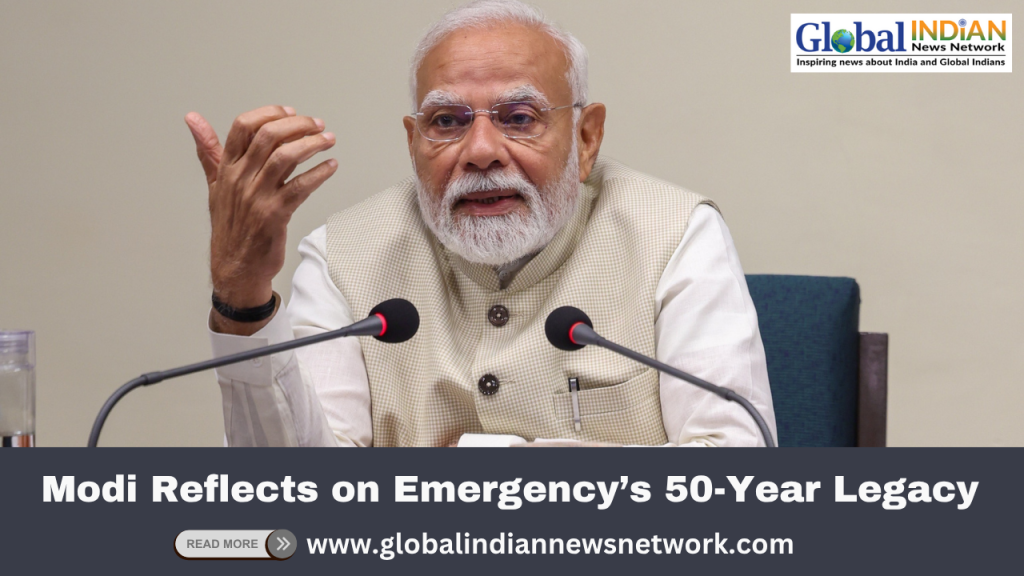 Modi Reflects on Emergency’s 50-Year Legacy