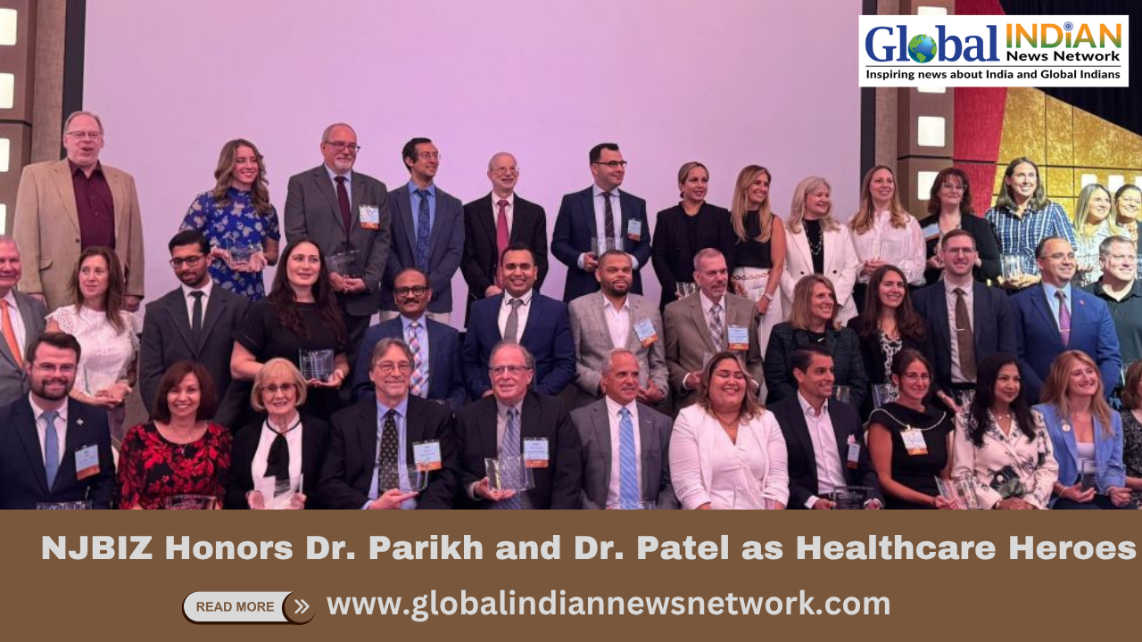  NJBIZ Honors Dr. Parikh and Dr. Patel as Healthcare Heroes