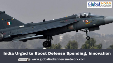 India Urged to Boost Defense Spending, Innovation