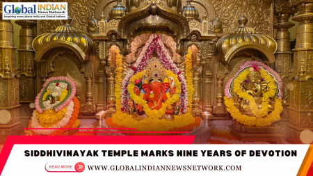 Siddhivinayak Temple Marks Nine Years of Devotion
