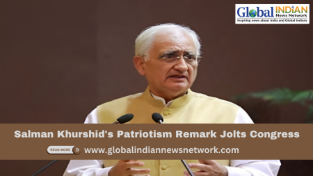 Salman Khurshid's Patriotism Remark Jolts Congress