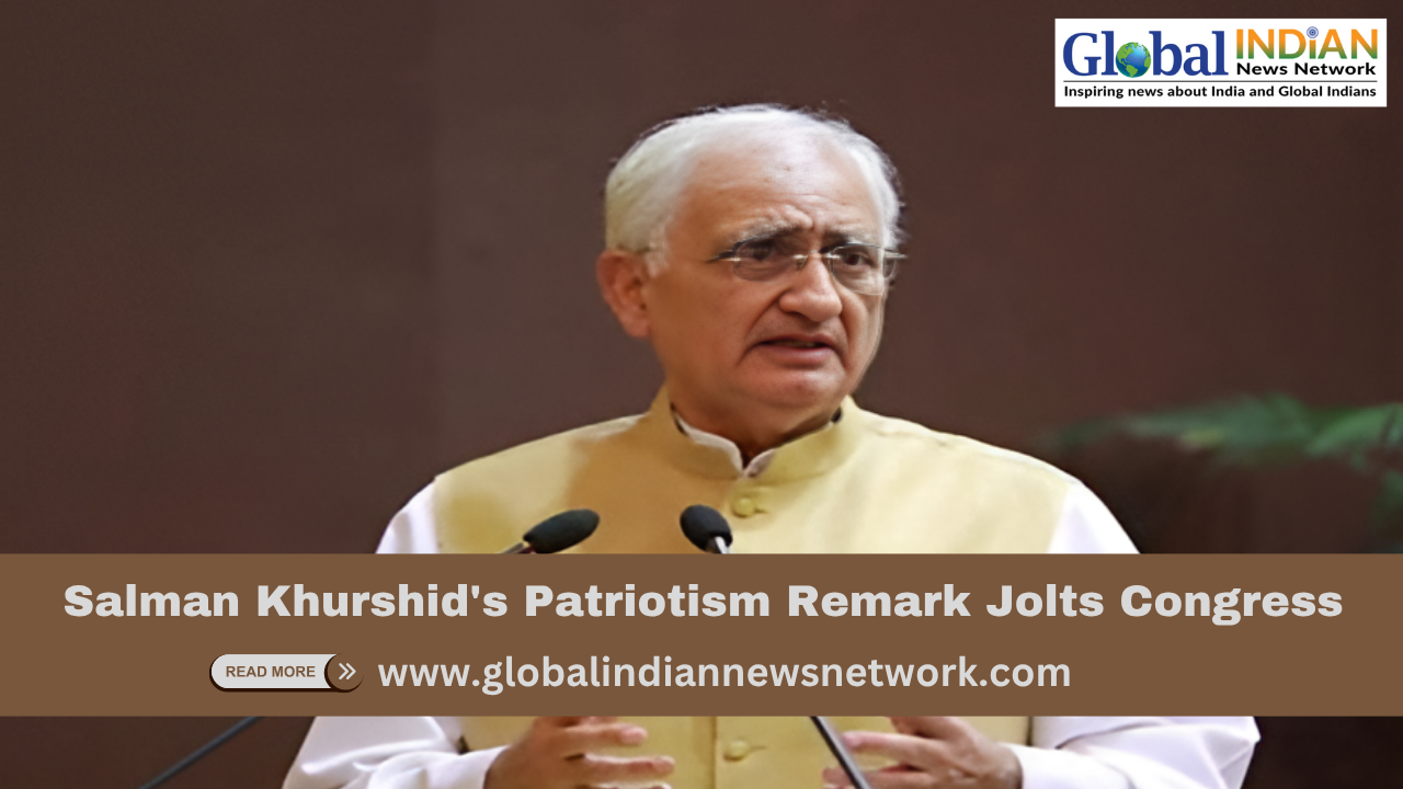 Salman Khurshid's Patriotism Remark Jolts Congress