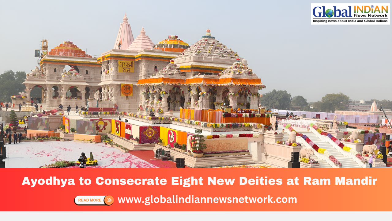 Ayodhya to Consecrate Eight New Deities at Ram Mandir