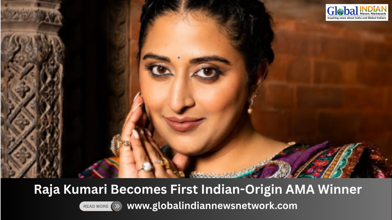Raja Kumari Becomes First Indian-Origin AMA Winner