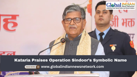 Kataria Praises Operation Sindoor’s Symbolic Name