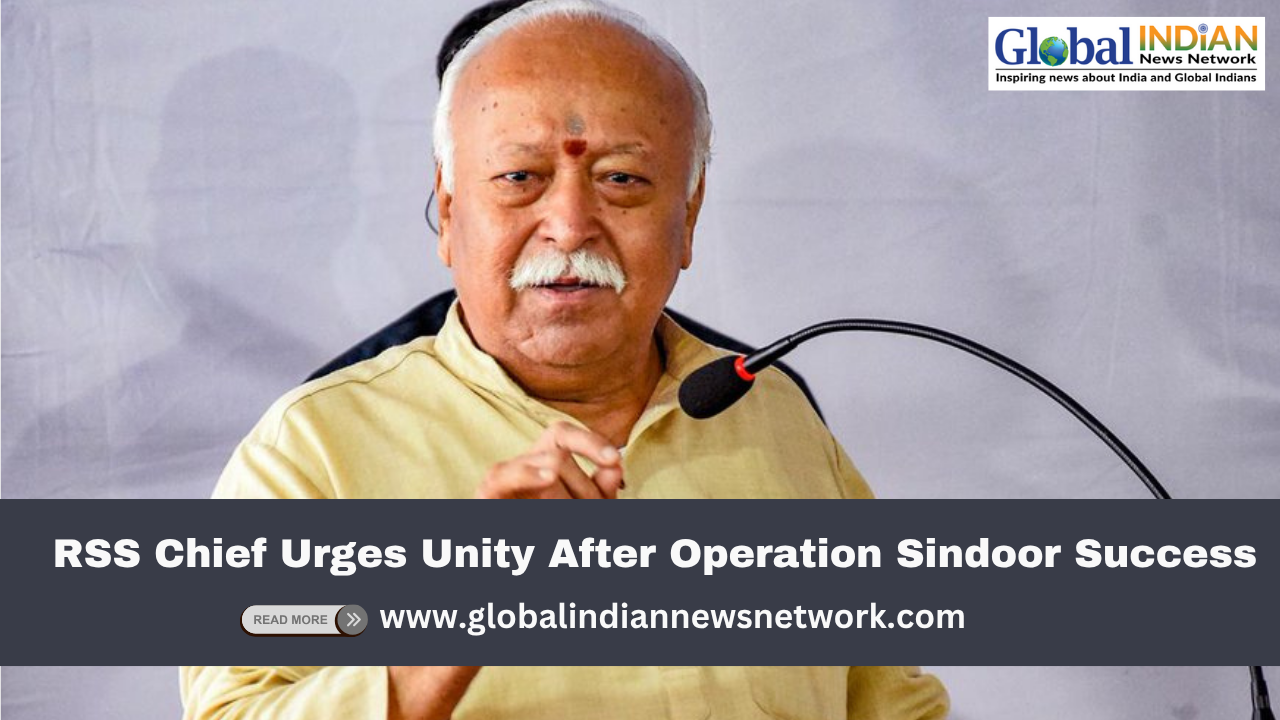  RSS Chief Urges Unity After Operation Sindoor Success