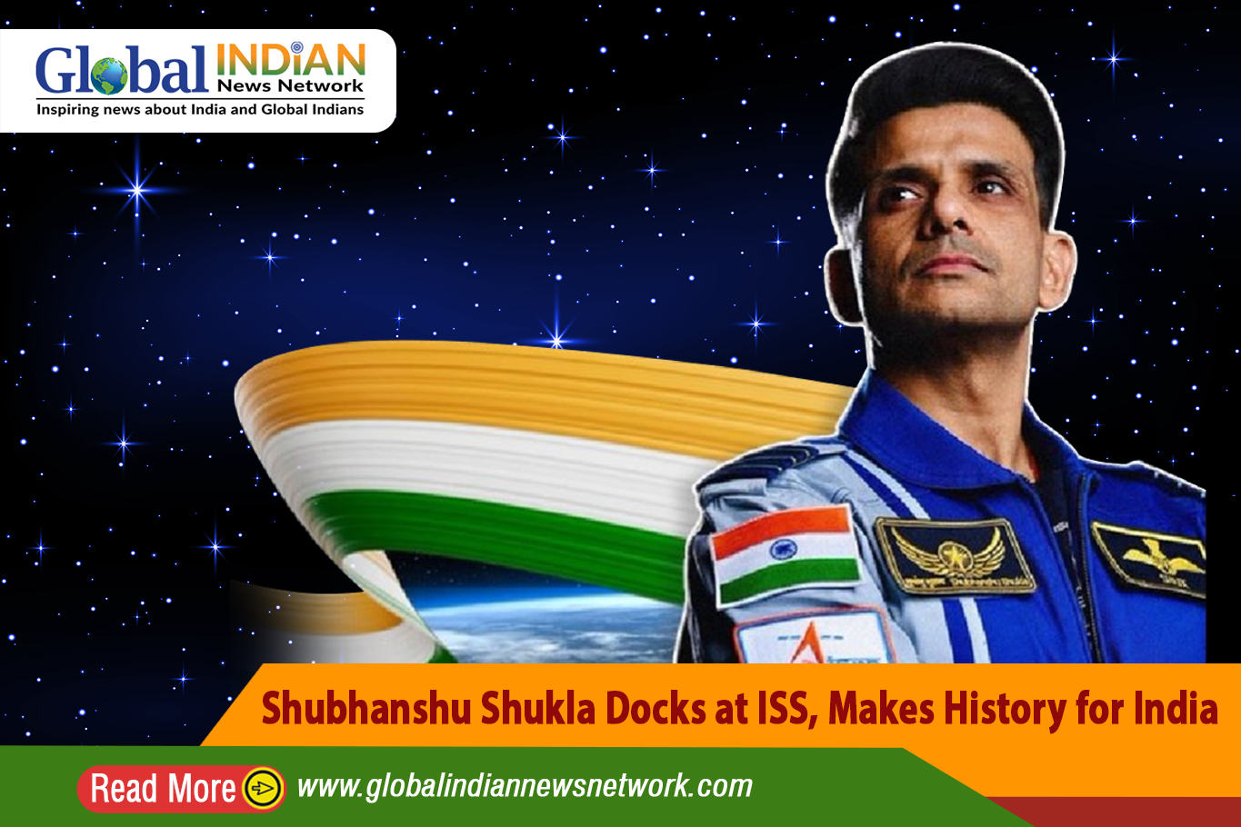 Shubhanshu Shukla Docks at ISS, Makes History for India