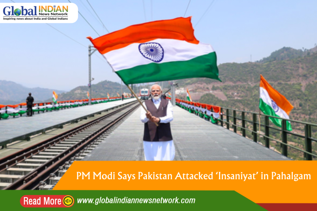 PM Modi Says Pakistan Attacked ‘Insaniyat’ in Pahalgam