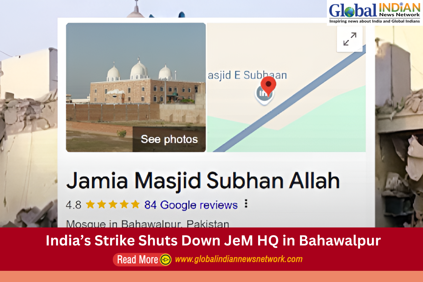India’s Strike Shuts Down JeM HQ in Bahawalpur