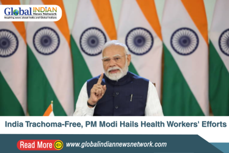 India Trachoma-Free, PM Modi Hails Health Workers’ Efforts India Trachoma-Free, PM Modi Hails Health Workers' Efforts
