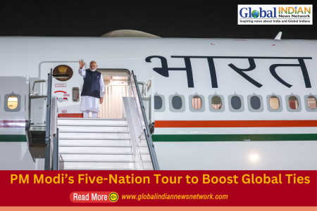 PM Modi’s Five-Nation Tour to Boost Global Ties PM Modi’s Five-Nation Tour to Boost Global Ties