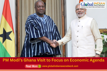 PM Modi’s Ghana Visit to Focus on Economic Agenda PM Modi’s Ghana Visit to Focus on Economic Agenda