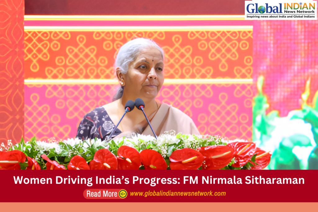 Women Driving India’s Progress: FM Nirmala Sitharaman