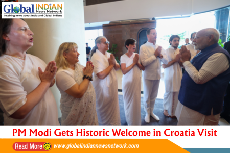 PM Modi Gets Historic Welcome in Croatia Visit