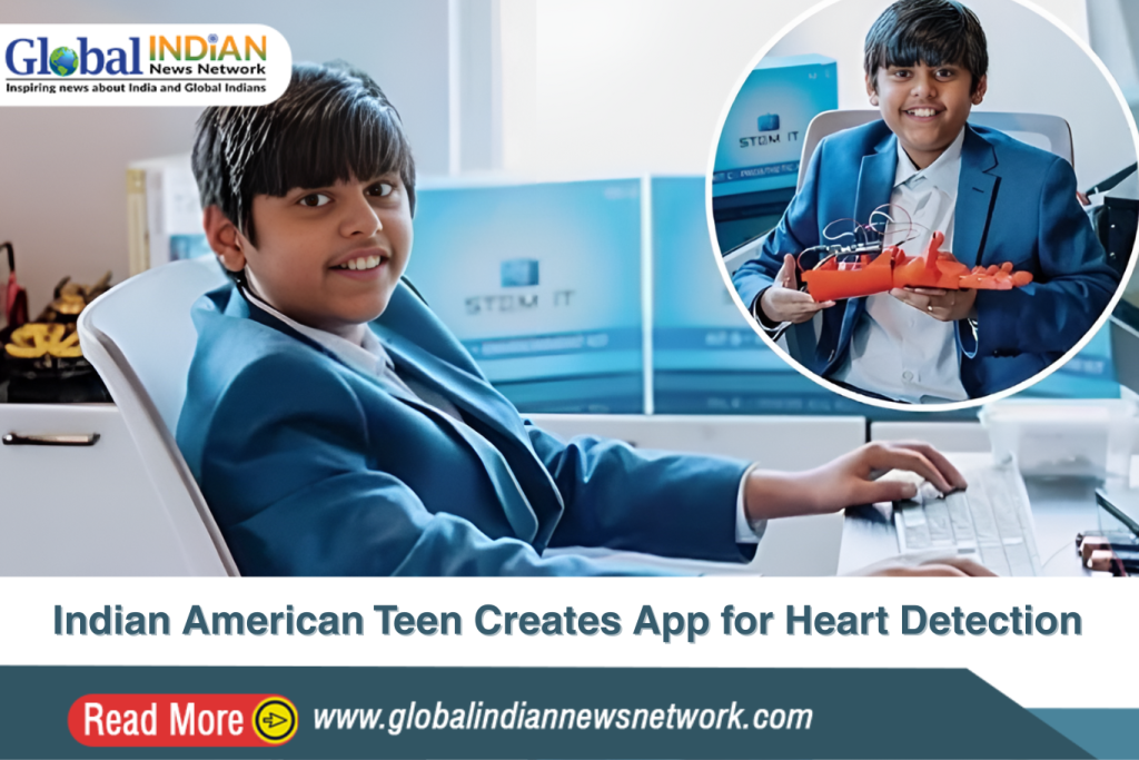 Indian American Teen Creates App for Heart Detection