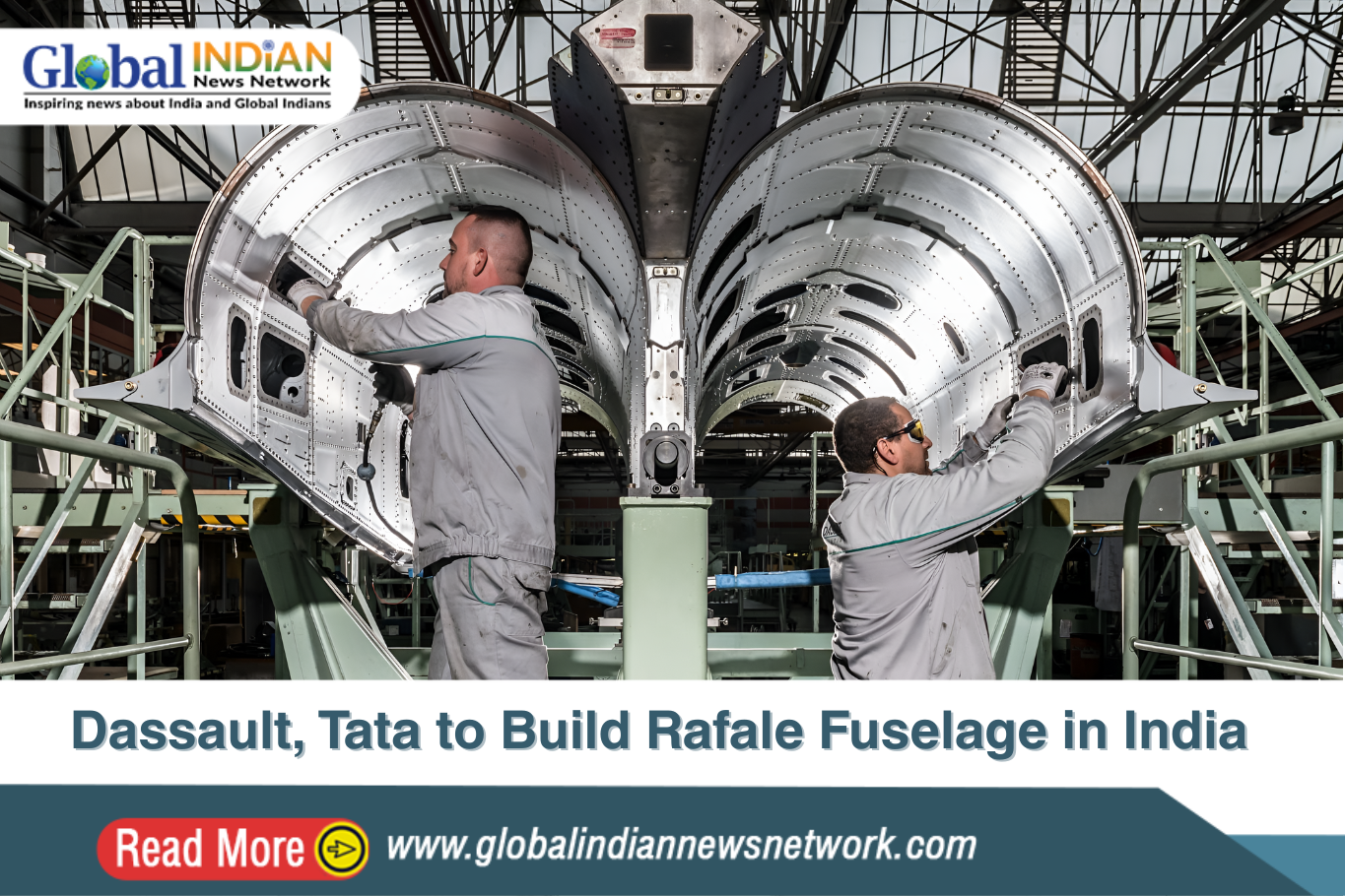 Dassault, Tata to Build Rafale Fuselage in India
