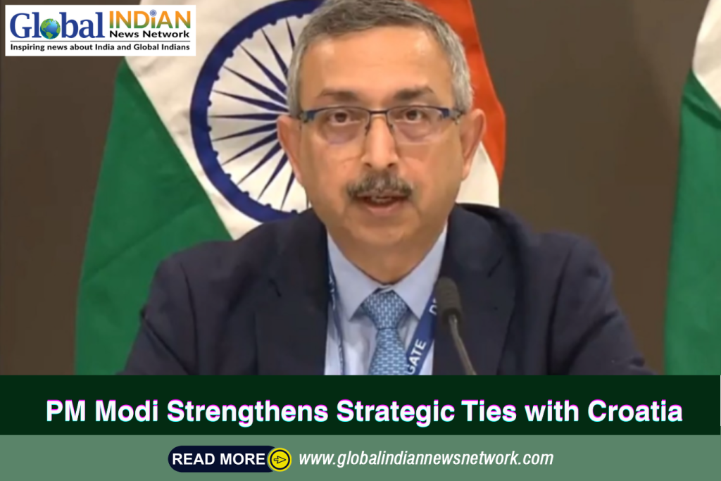 PM Modi Strengthens Strategic Ties with Croatia PM Modi Strengthens Strategic Ties with Croatia