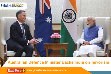 Australian Defence Minister Backs India on Terrorism