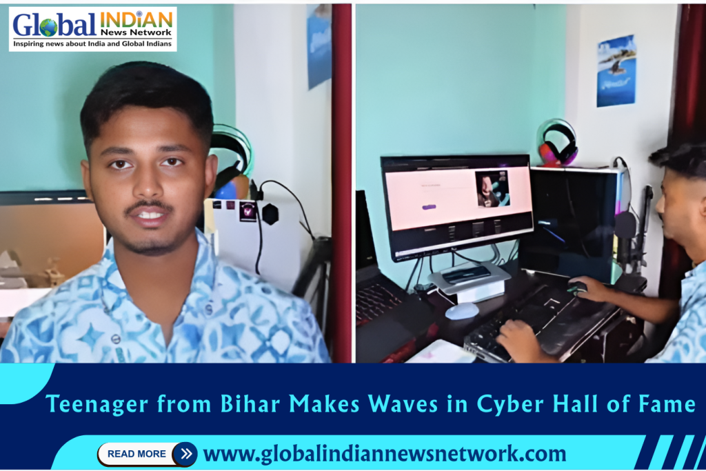 Teenager from Bihar Makes Waves in Cyber Hall of Fame
