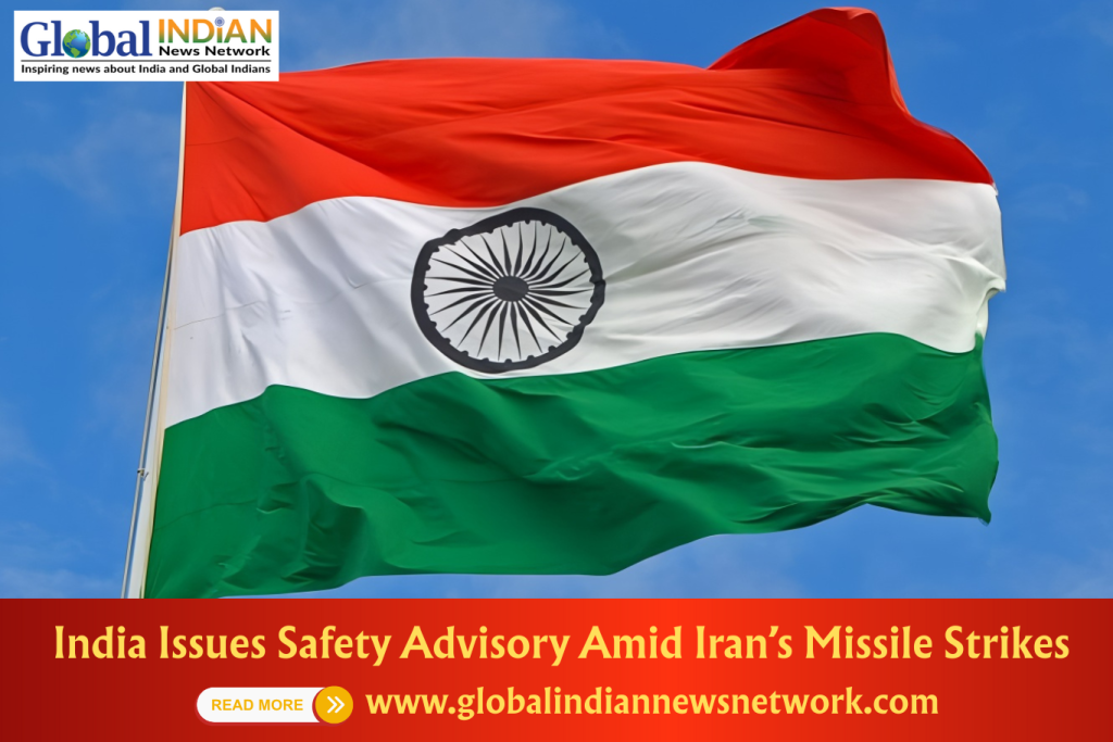 India Issues Safety Advisory Amid Iran’s Missile Strikes
