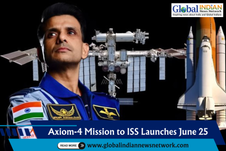 Axiom-4 Mission to ISS Launches June 25