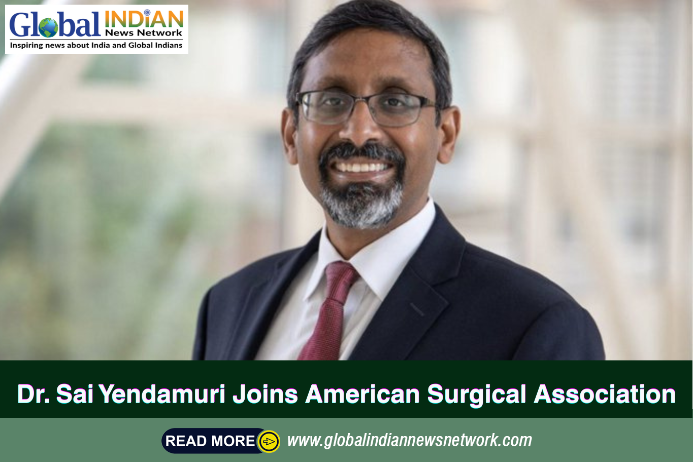 Dr. Sai Yendamuri Joins American Surgical Association
