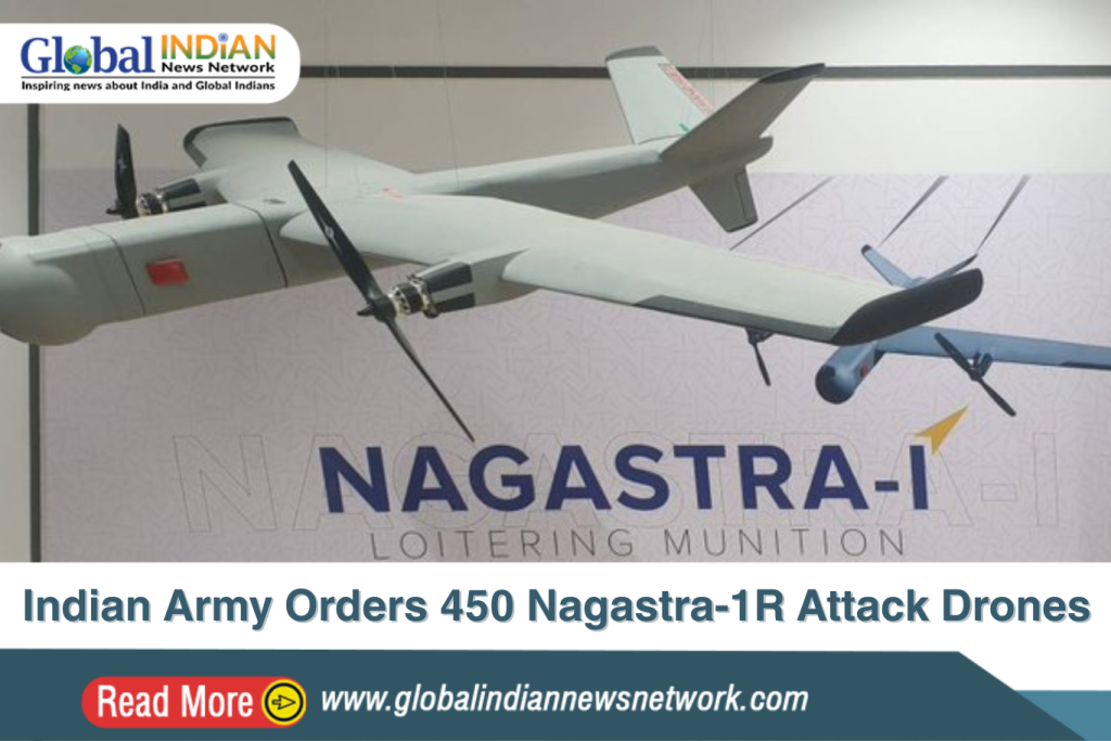 Indian Army Orders 450 Nagastra-1R Attack Drones