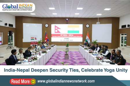 India-Nepal Deepen Security Ties, Celebrate Yoga Unity