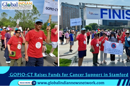 GOPIO-CT Raises Funds for Cancer Support in Stamford