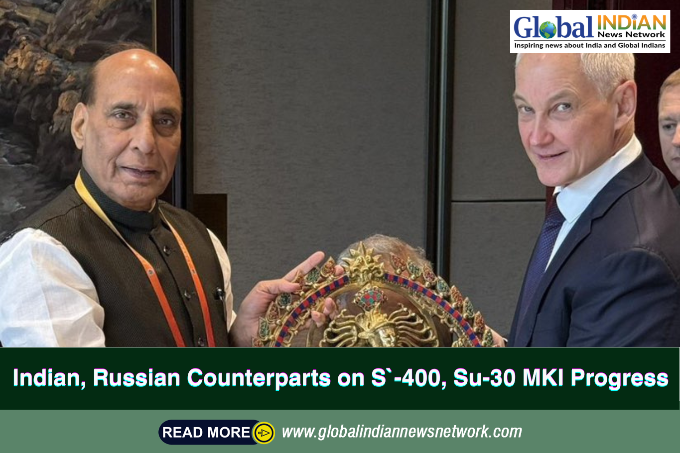 Indian, Russian Counterparts on S-400, Su-30 MKI Progress