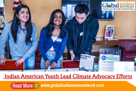 Indian American Youth Lead Climate Advocacy Efforts