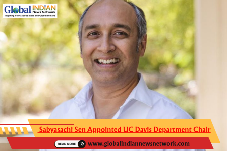 Sabyasachi Sen Appointed UC Davis Department Chair
