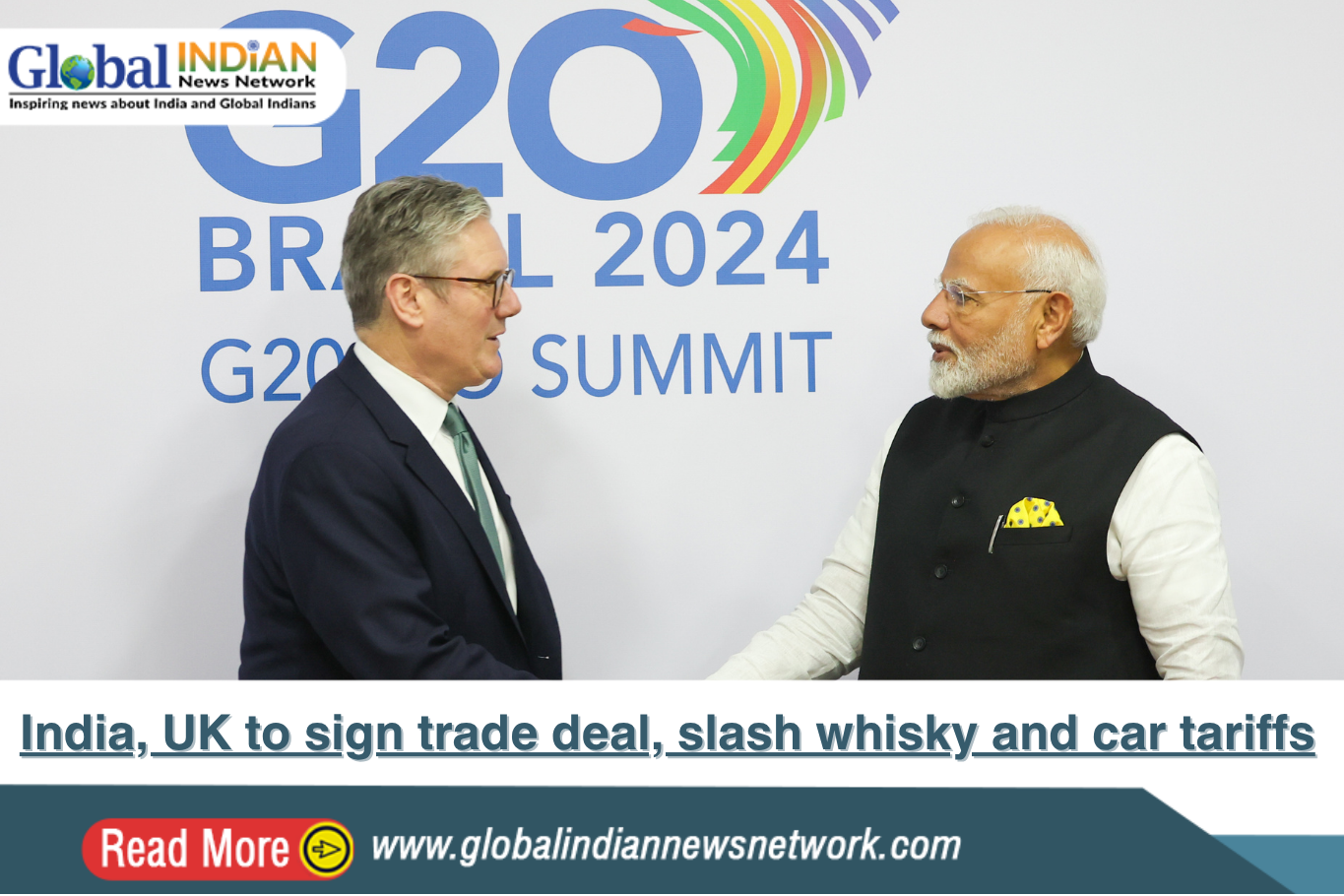  India, UK to sign trade deal, slash whisky and car tariffs