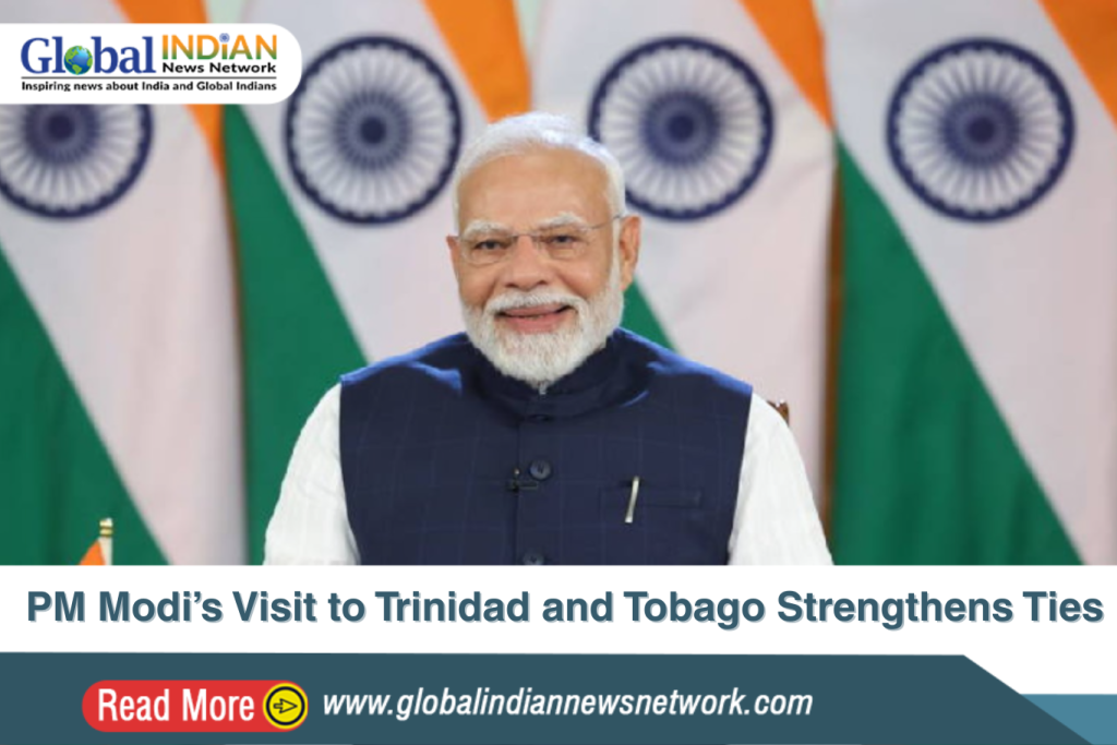 PM Modi’s Visit to Trinidad and Tobago Strengthens Ties