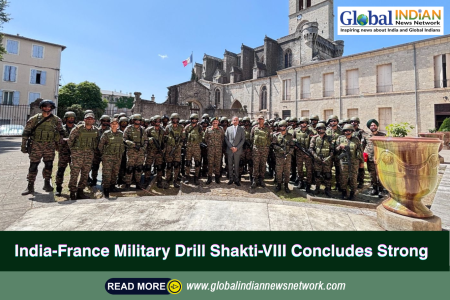 India-France Military Drill Shakti-VIII Concludes Strong