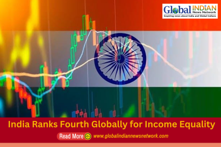 India Ranks Fourth Globally for Income Equality