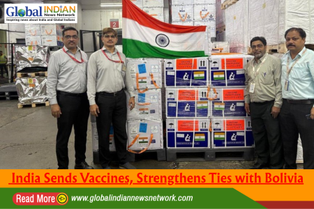 India Sends Vaccines, Strengthens Ties with Bolivia