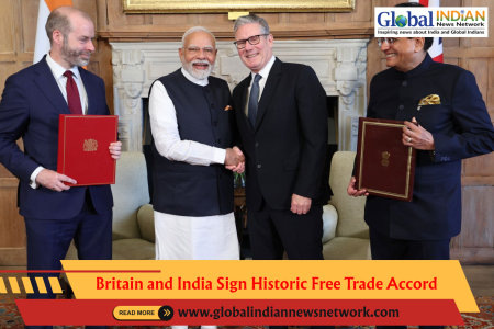 Britain and India Sign Historic Free Trade Accord Britain and India Sign Historic Free Trade Accord
