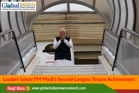 Leaders Salute PM Modi’s Second-Longest Tenure Achievement