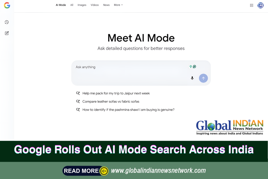 Google Rolls Out AI Mode Search Across India Google Rolls Out AI Mode Search Across India