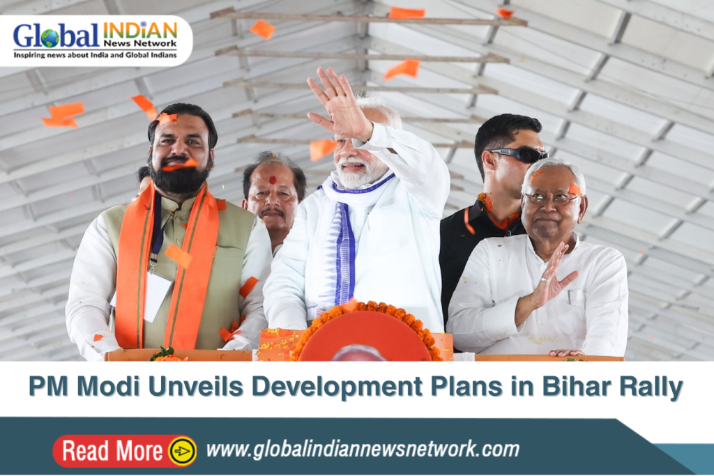 PM Modi Unveils Development Plans in Bihar Rally