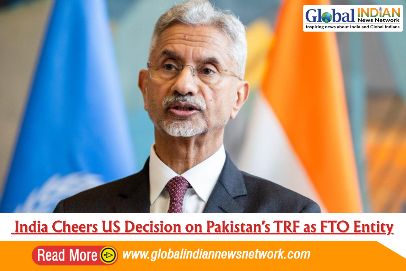  India Cheers US Decision on Pakistan’s TRF as FTO Entity